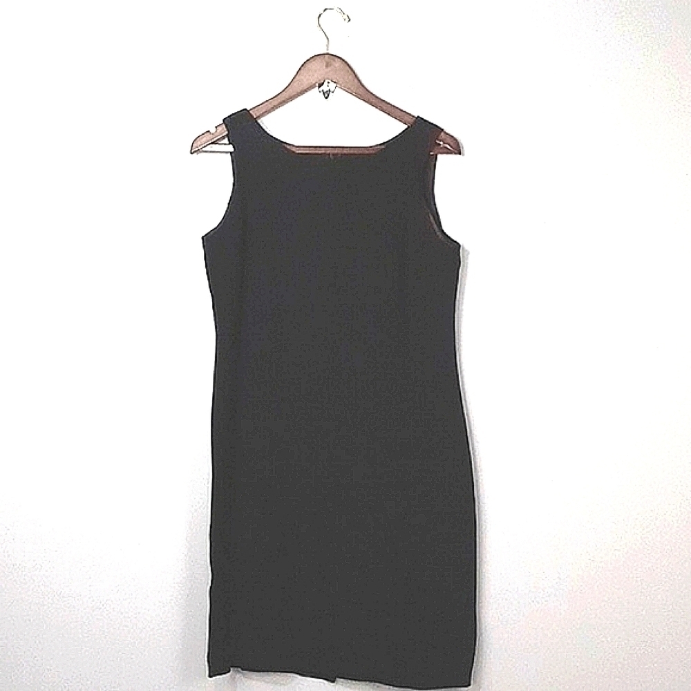 Alex Garfield & Mark's Vintage 90's Black Classic Business Core Sheath Dress
